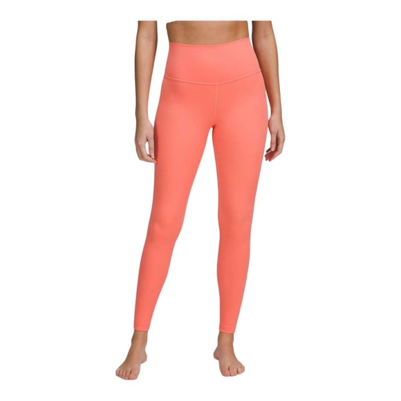 lululemon athletica Pants - Lululemon Align HR Pant 28" Size 12 Raspberry Cream RPCR Nulu LW5CTIS Athletic
